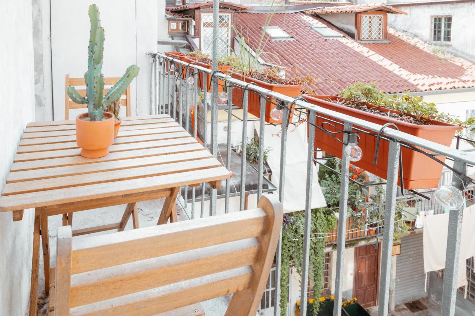 Mercanti Modern Flat - Balcony - Torino Centro ภายนอก รูปภาพ